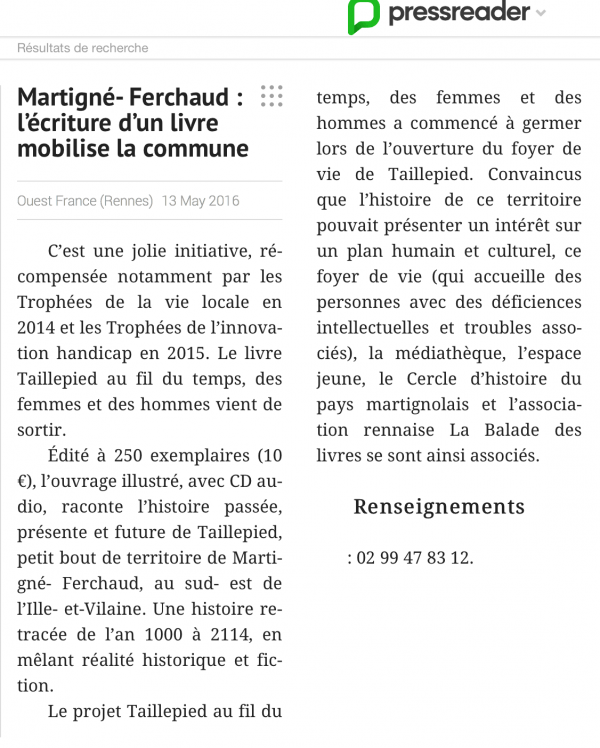 Taillepied, au fil du temps, des femmes et des hommes... – Image 4