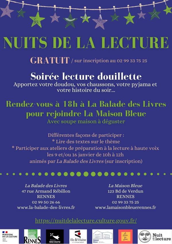 nuit de la lecture-La Balade des Livres