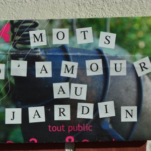 Mots d'Amour au Jardin - La Balade des Livres
